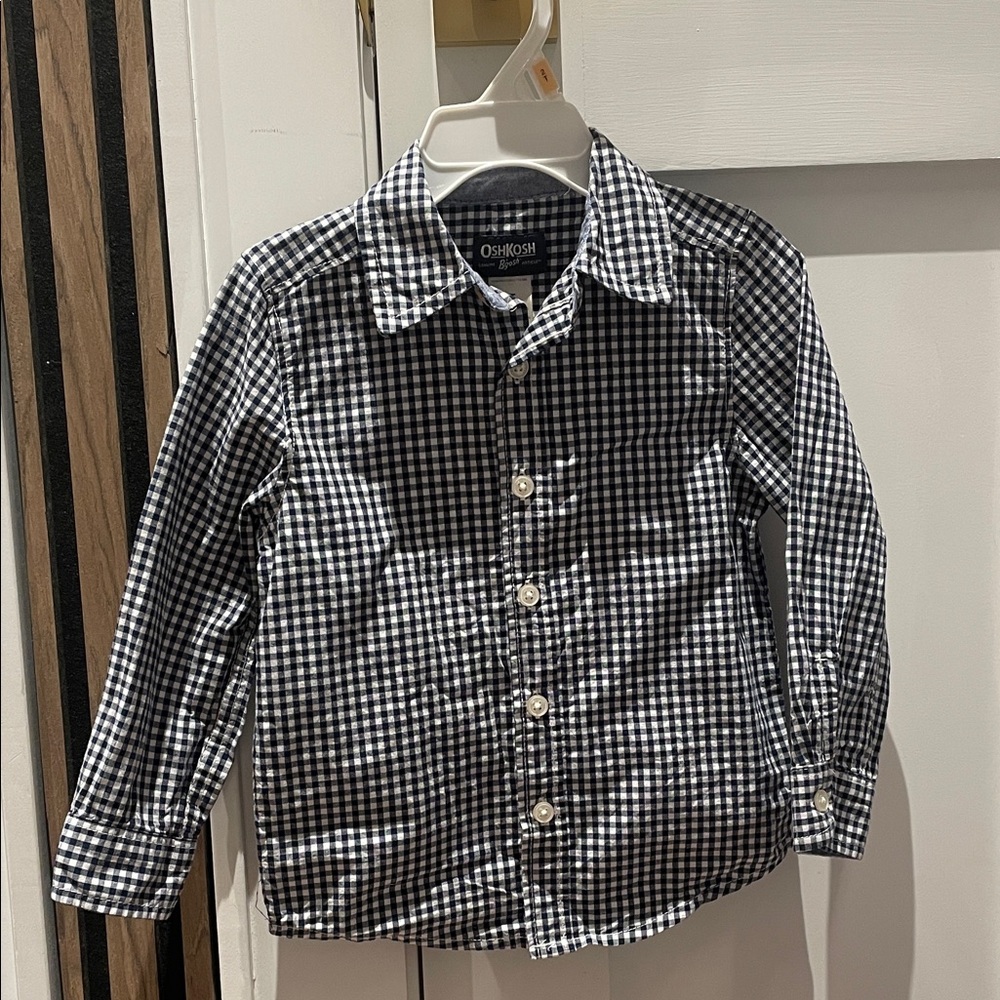 OshKosh B'gosh Kids Checkered Button-Up Shirt